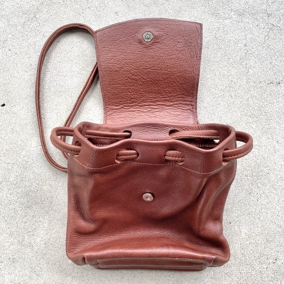 Tom Thomas Brown Cowhide Leather Backpack main image 15